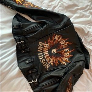 Mint Condition Vintage Harley Davidson Leather NWT